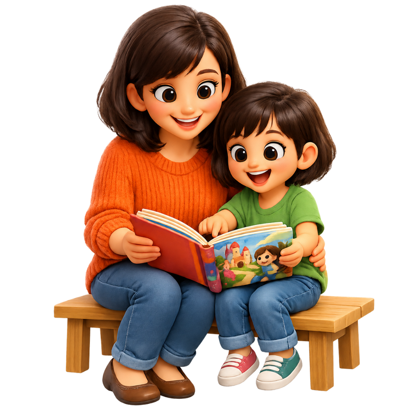 Your child lights up with joy!